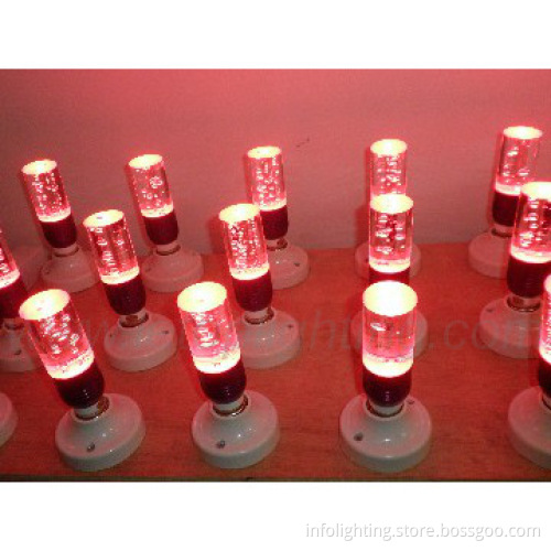 E27 RGB color 3W 5W Crystal led bulb with remote controller